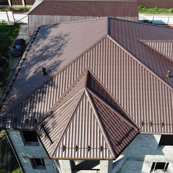 Монтаж сложной крыши и кровли в Бронницах и Московской области